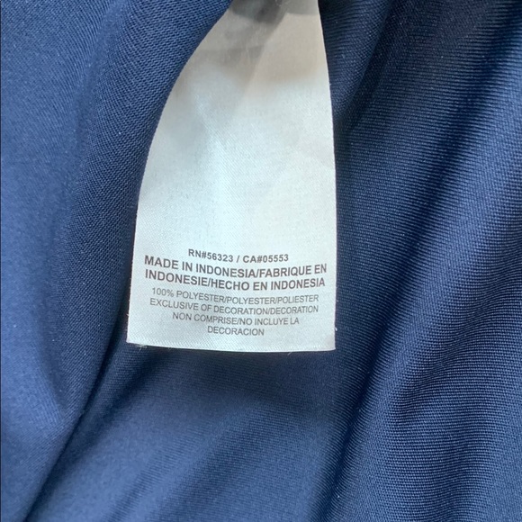 Nike Dri Fit Penn State Nittany Lions Lightweight Striped Polo Shirt Men’s Large - Picture 3 of 10